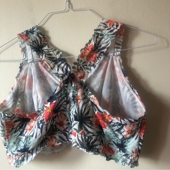 ❤️Cacique Lace Floral Bralette Bra Size 22/24 - Picture 4 of 7